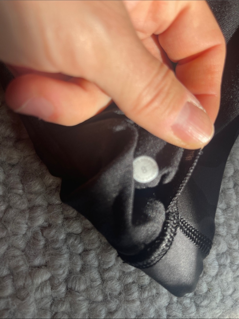 Lululemon “Energy” Sports Bra 8 - Charcoal Camo - Picture 5 of 11